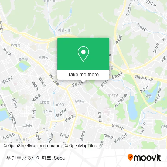 우만주공 3차아파트 map