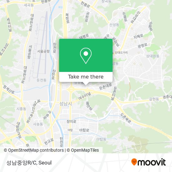 성남중앙R/C map