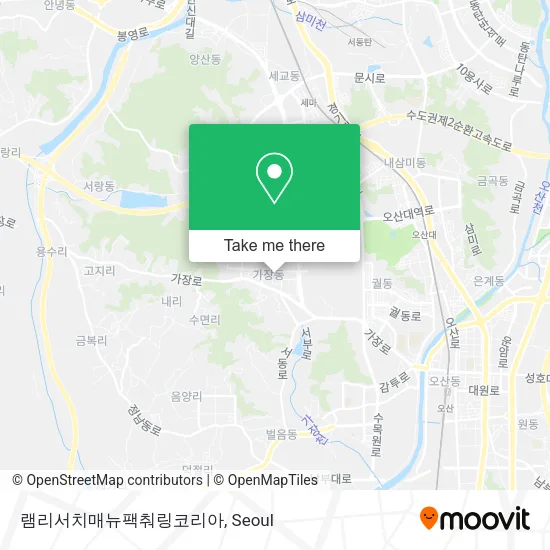 램리서치매뉴팩춰링코리아 map