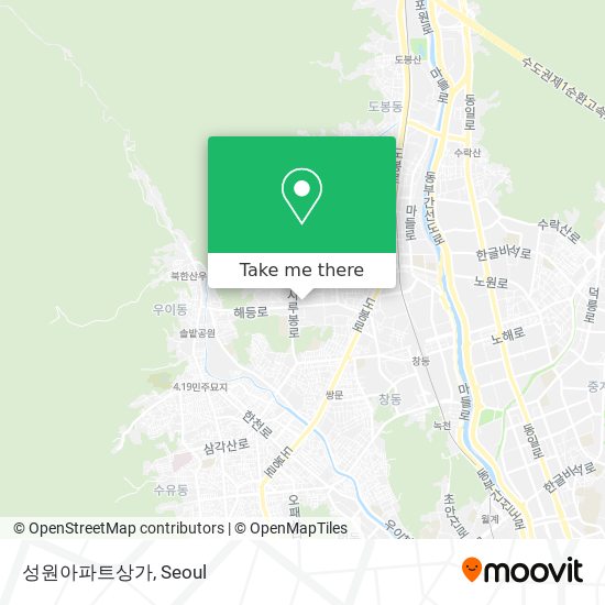 성원아파트상가 map