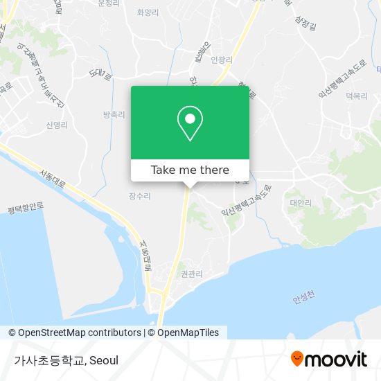 가사초등학교 map