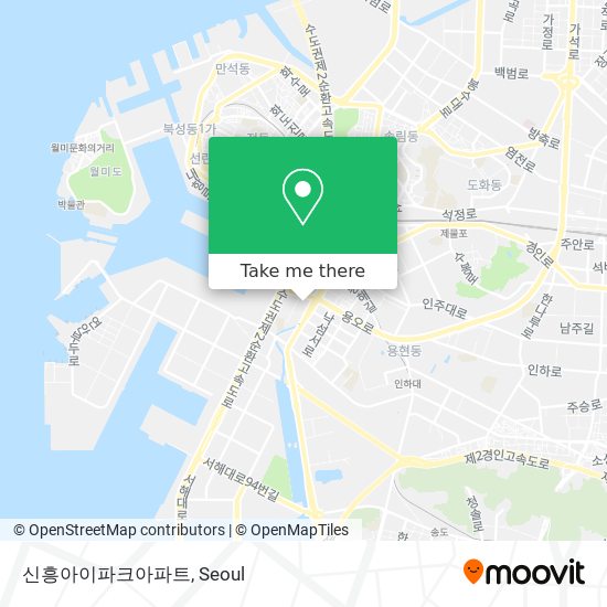 신흥아이파크아파트 map