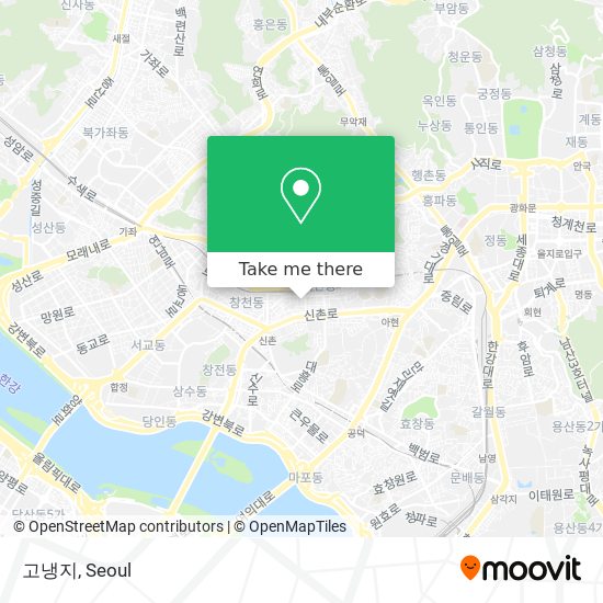 고냉지 map