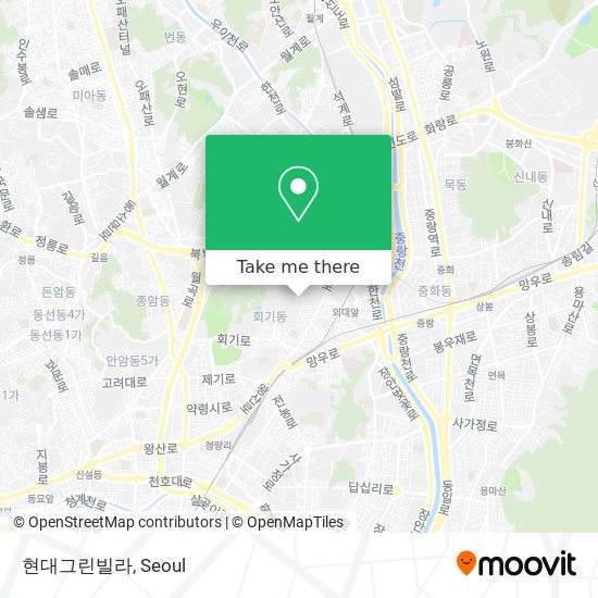 현대그린빌라 map