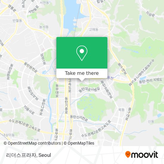 리더스프라자 map