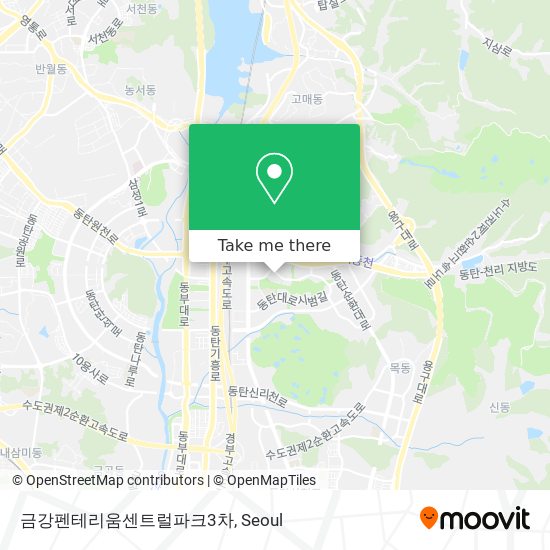 금강펜테리움센트럴파크3차 map