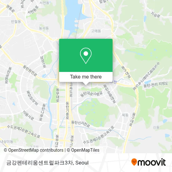 금강펜테리움센트럴파크3차 map
