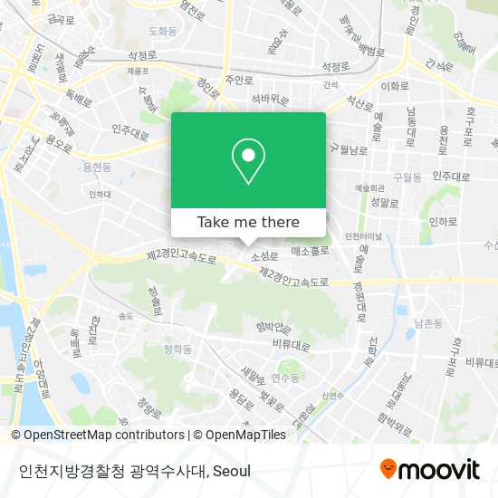 인천지방경찰청 광역수사대 map