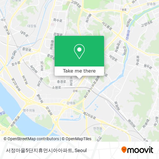 서정마을5단지휴먼시아아파트 map