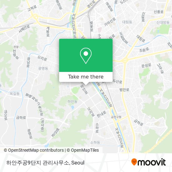 하안주공9단지 관리사무소 map