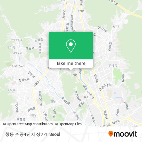 창동 주공4단지 상가1 map