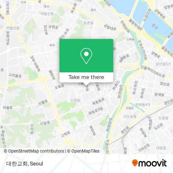 대한교회 map