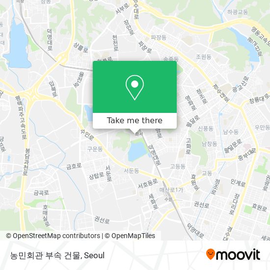 농민회관 부속 건물 map