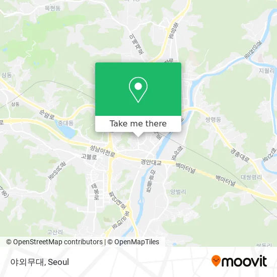 야외무대 map