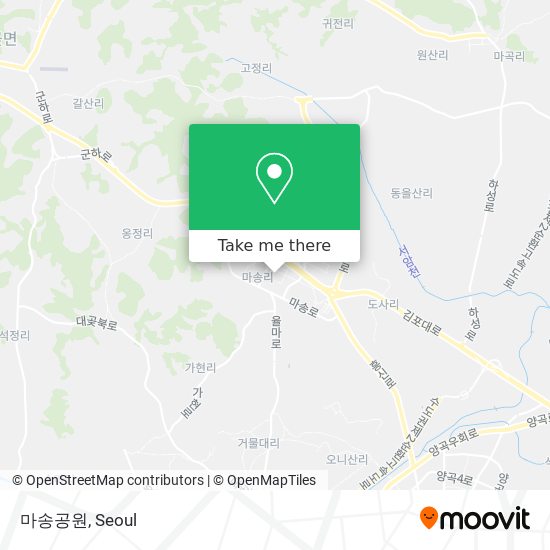 마송공원 map