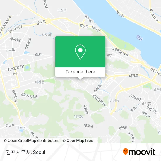 김포세무서 map