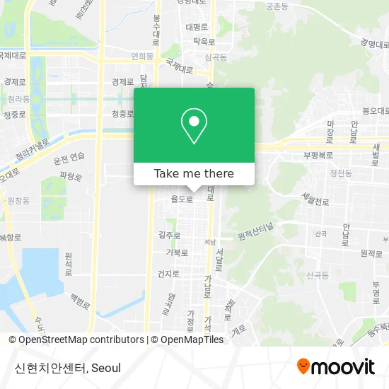 신현치안센터 map