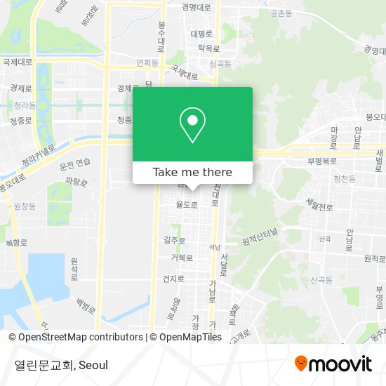 열린문교회 map