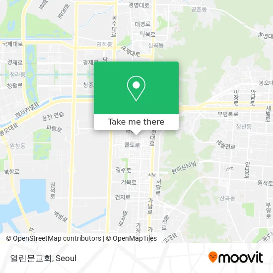 열린문교회 map