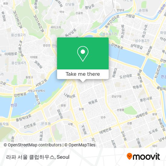 라파 서울 클럽하우스 map