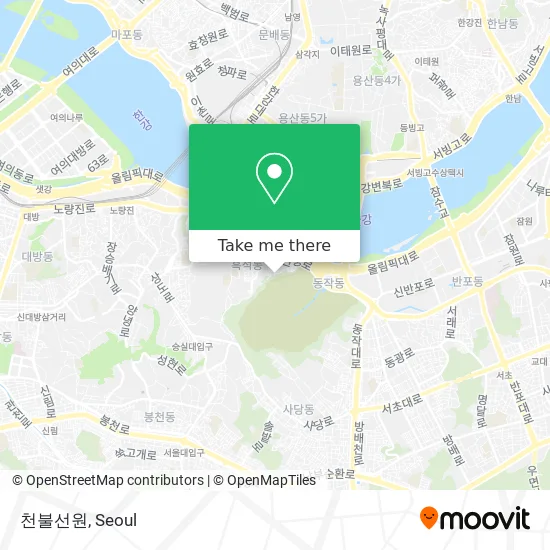 천불선원 map