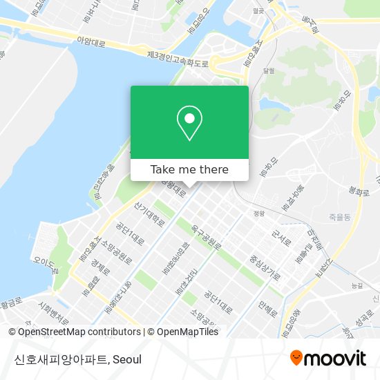 신호새피앙아파트 map