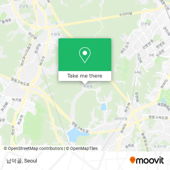 납덕골 map