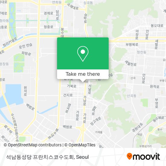 석남동성당 프란치스코수도회 map