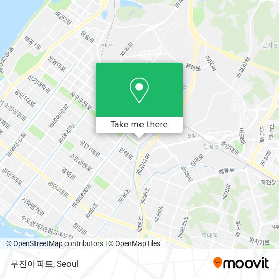 무진아파트 map