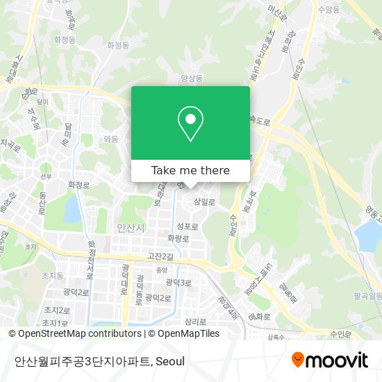 안산월피주공3단지아파트 map