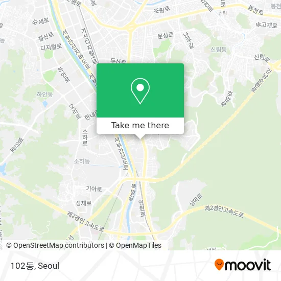 102동 map