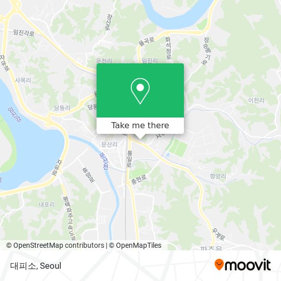 대피소 map
