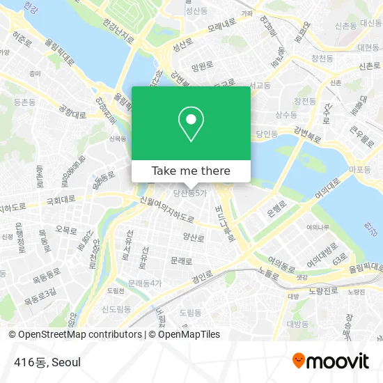 416동 map
