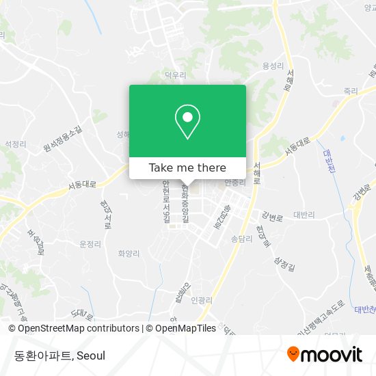 동환아파트 map