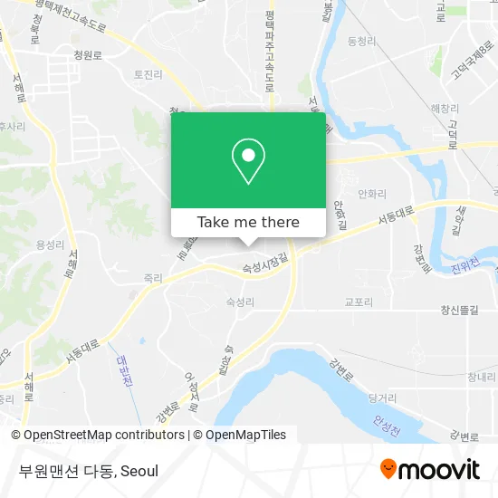 부원맨션 다동 map