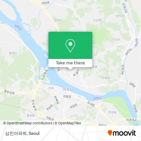 삼진아파트 map