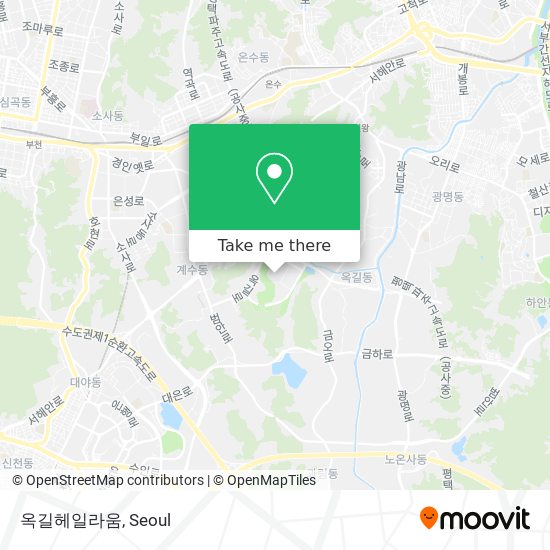 옥길헤일라움 map