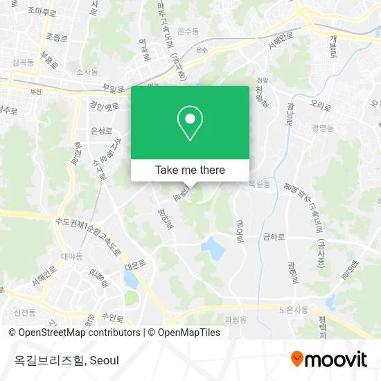 옥길브리즈힐 map