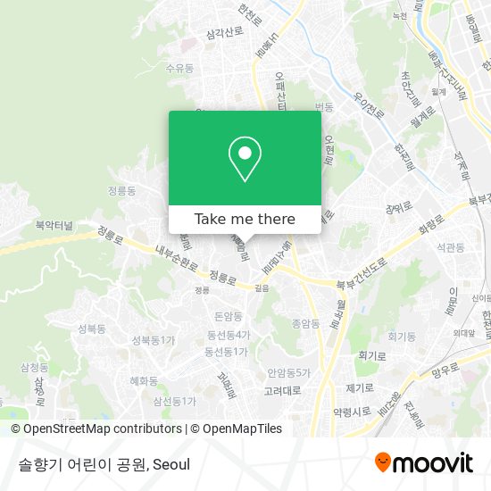 솔향기 어린이 공원 map