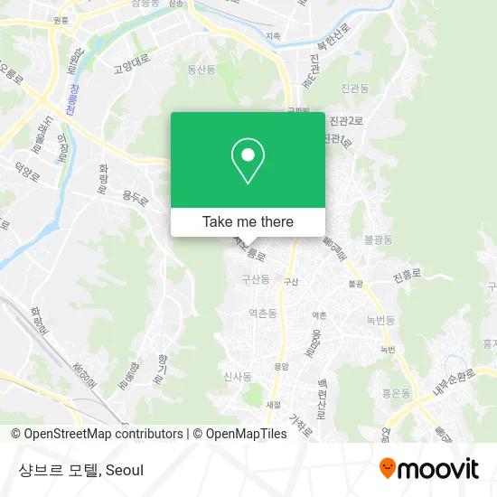 샹브르 모텔 map