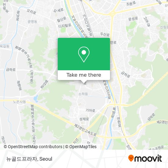 뉴골드프라자 map