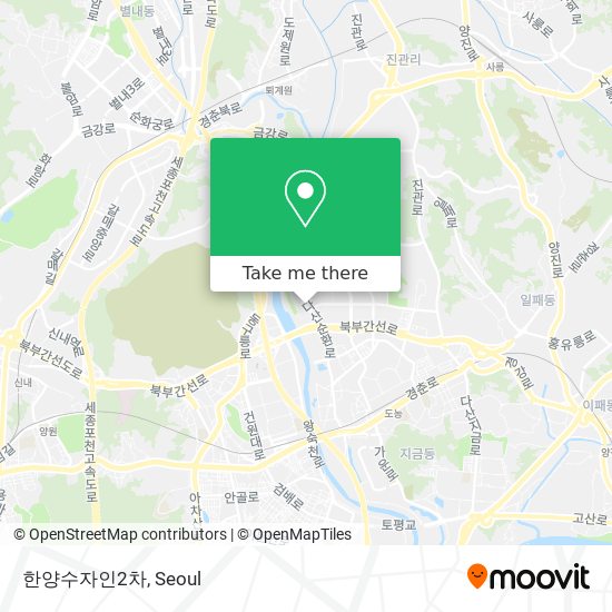 한양수자인2차 map