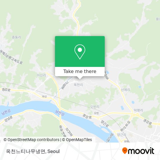 옥천느티나무냉면 map