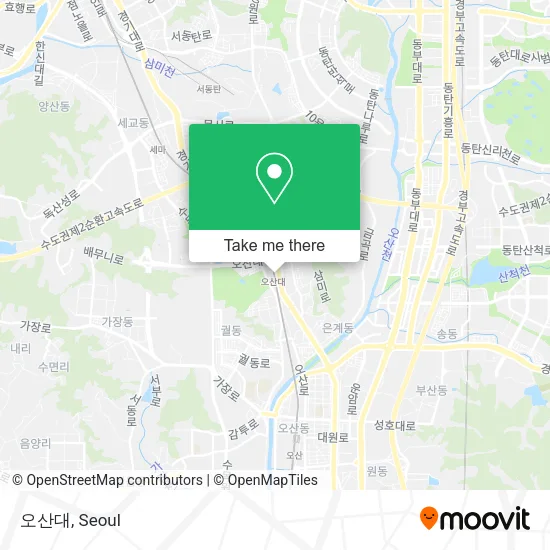오산대 map