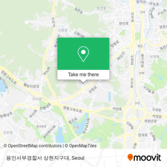 용인서부경찰서 상현지구대 map