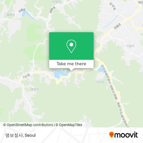 명보정사 map