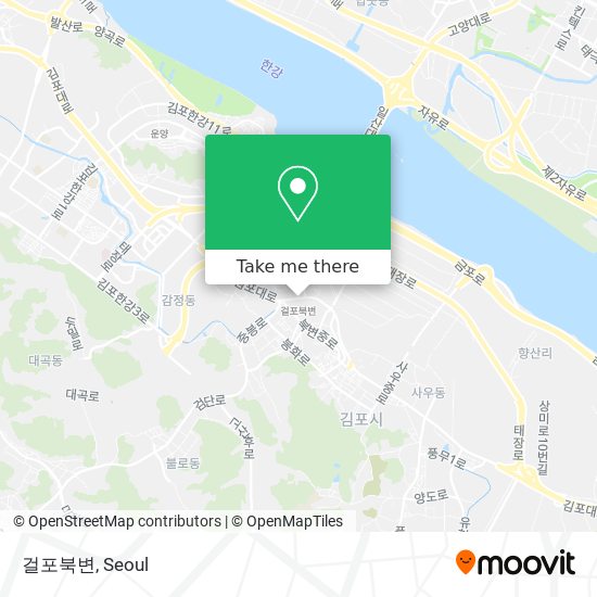 걸포북변 map