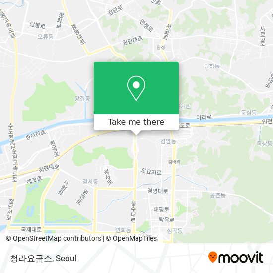 청라요금소 map