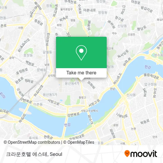 크라운호텔 에스테 map