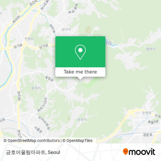 금호어울림아파트 map